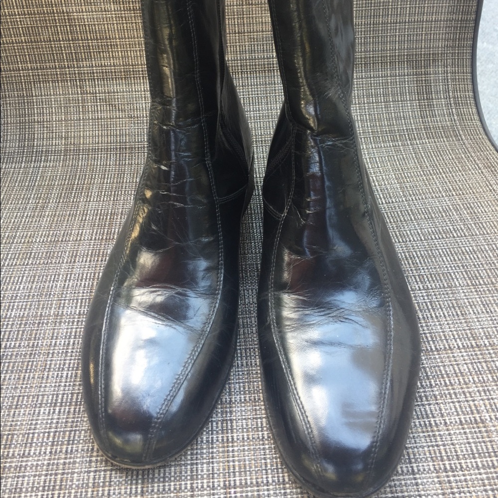 Leather Boots.  11D
